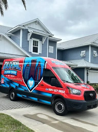 Duval Floor Care van serving North Florida