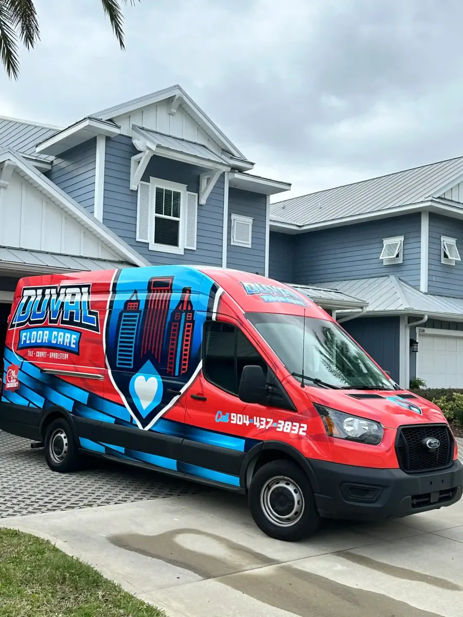 Duval Floor Care service van